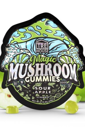 Sour Apple Magic Mushroom Gummies