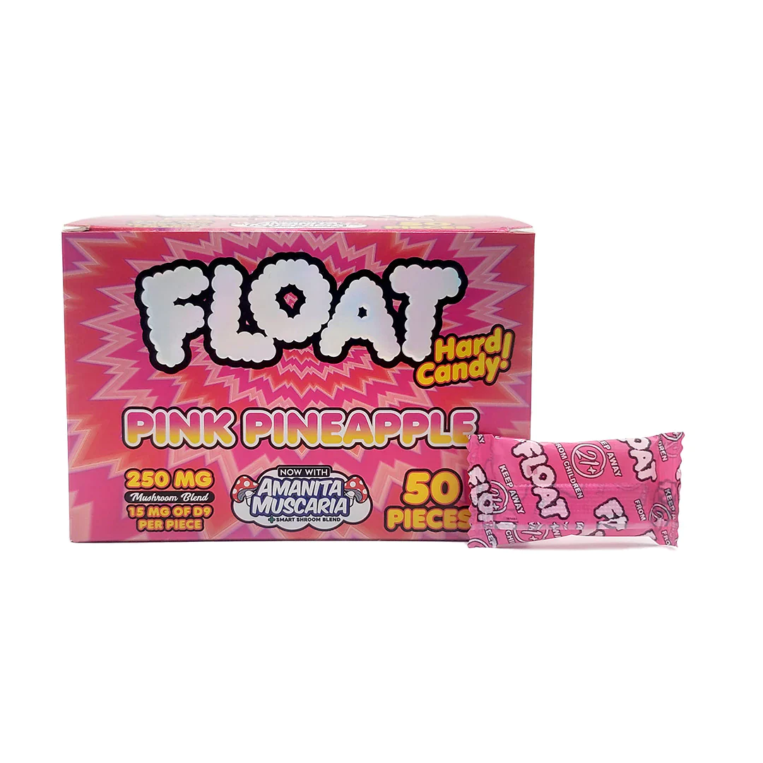 Pink Pineapple Hard Candy